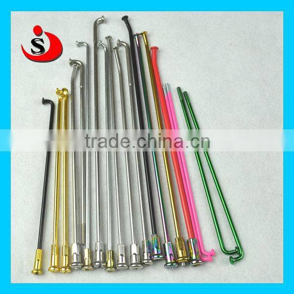 Motorcycle Colorful Stainless Steel Spokes And Nipples