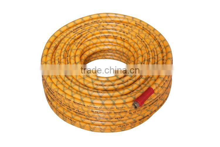 High Quality coloured thread PVC power spray hose for car washing