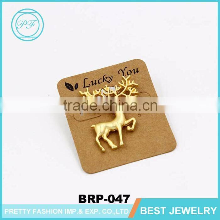 Wholesale christmas jewelry cute animal christmas enamel bear brooch pins