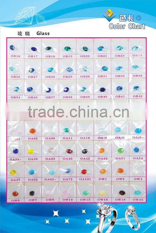 Synthetic Facet Beads Green Color Glass Gemstones Beads Wholesale Prices