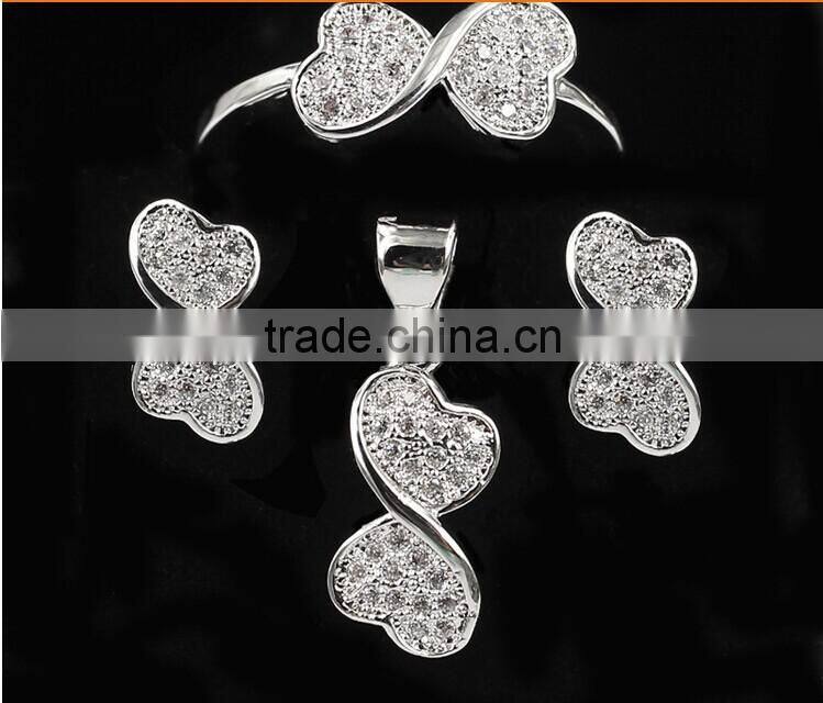 Alibaba handmade 925 sterling silver jewelry wholesale star jewelry set