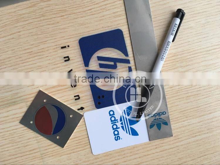 A3 size metal flatbed printer from China factory,Metal office label printing machine