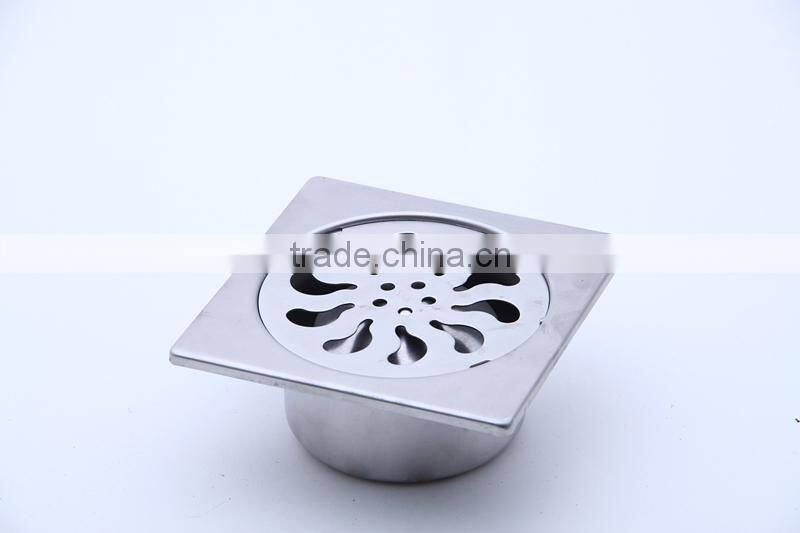 bathroom stainless steel 201 deodorization floor drain