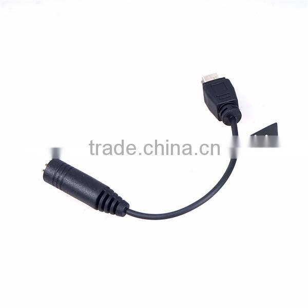 Audio Cable Adapter Microphone Cable Adapter for GoPro Sporting Camera 3.5mm