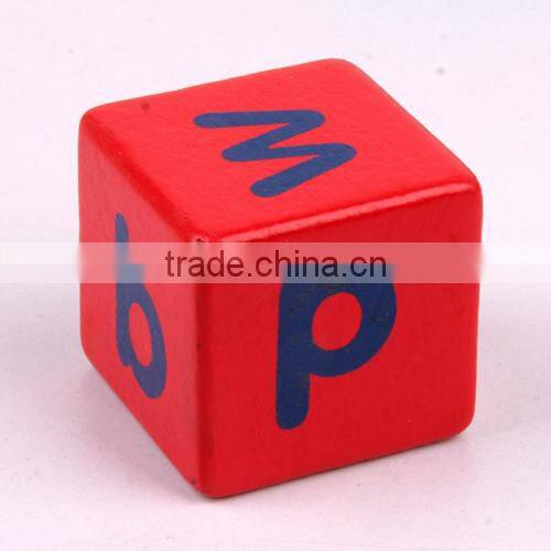 Direct Manufacturer Letter Printing Blocks Learning Wooden Blocks Wooden Letter Blocks