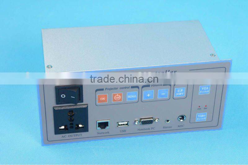 the new design of the multimedia central control system