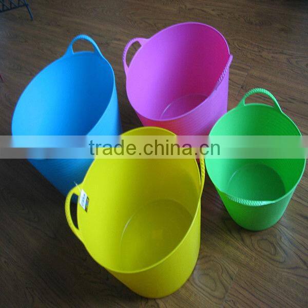 flexible and colorful pe garden tub/plastic garden tub