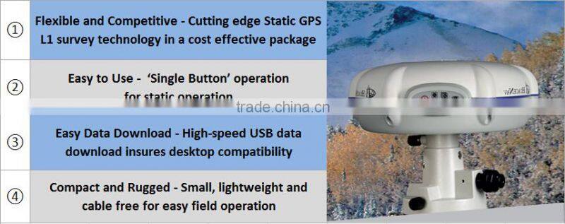 CHC X20+ GPS Static Receiver, Post Processing, south gnss