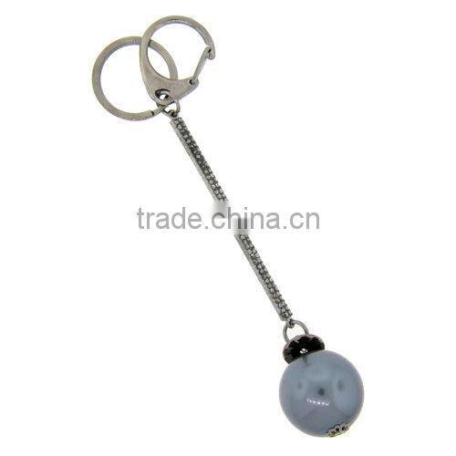 Cross guitar keychain