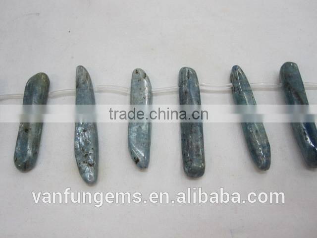 both sides drill good quality blue kyanite 1212