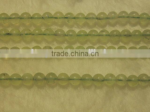 Assorted Natural Gemstone Natural Green Round Beads Loose Gemstone Decoration Round Beads Strings Good Quality