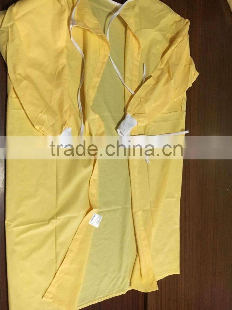 65/35 polyester cotton price of surgical gown