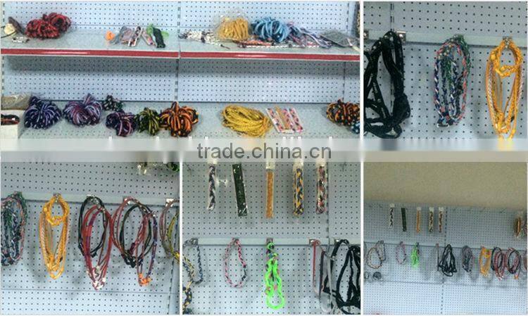 Competitive price Nice quality white braided rope bracelet