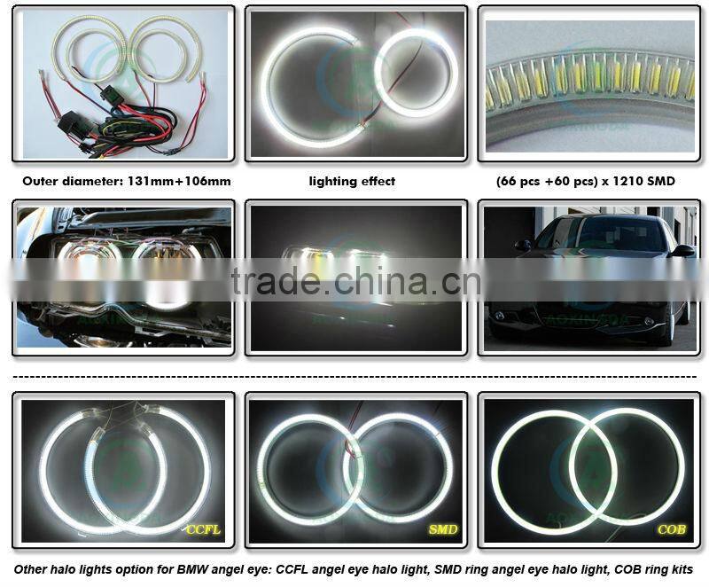 E46 Compact SMD ring halo light kit