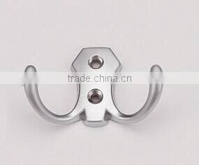 Metal Hooks Furniture Hook Zinc Alloy Hook Double Hang Hooks