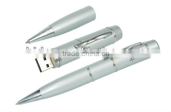 Laser pointer usb flash drive, laser pointer usb pen with ball point pen