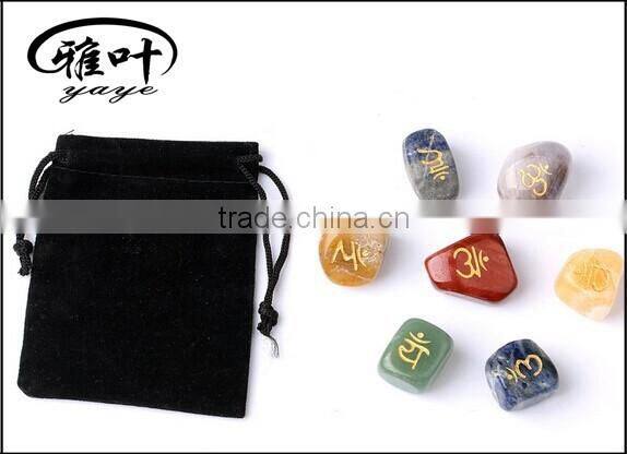 Rune Stones/Sankrit Chakra Stone Sets for Healing