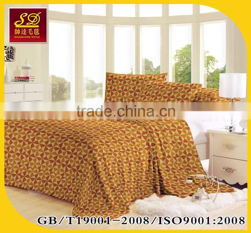 2015 home textile very soft flannel fleece blanket,bed sheet blanket