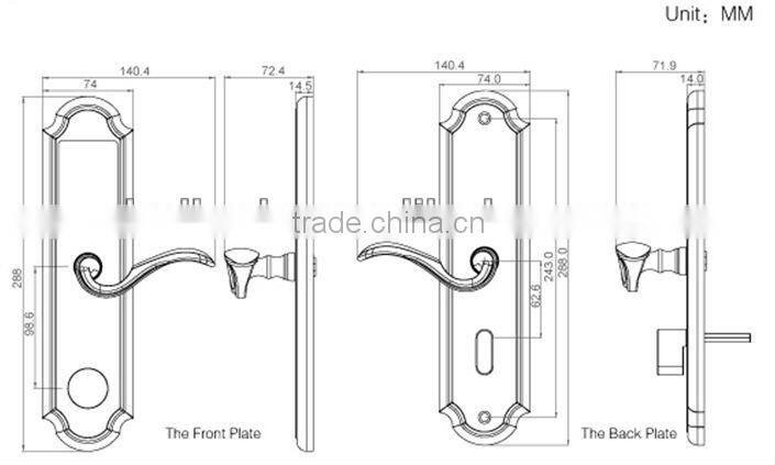 turkey security card door lock