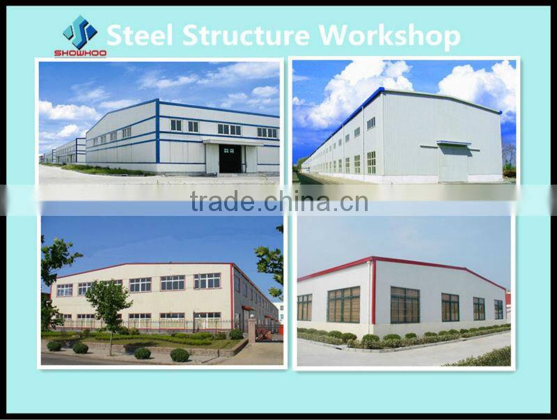 Ready-made Steel Structure Steel Frame Construction Workshop For Sale