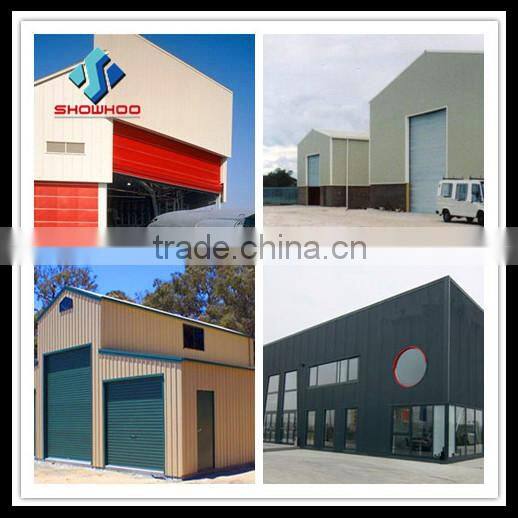 Ready-made Steel Structure Steel Frame Construction Workshop For Sale