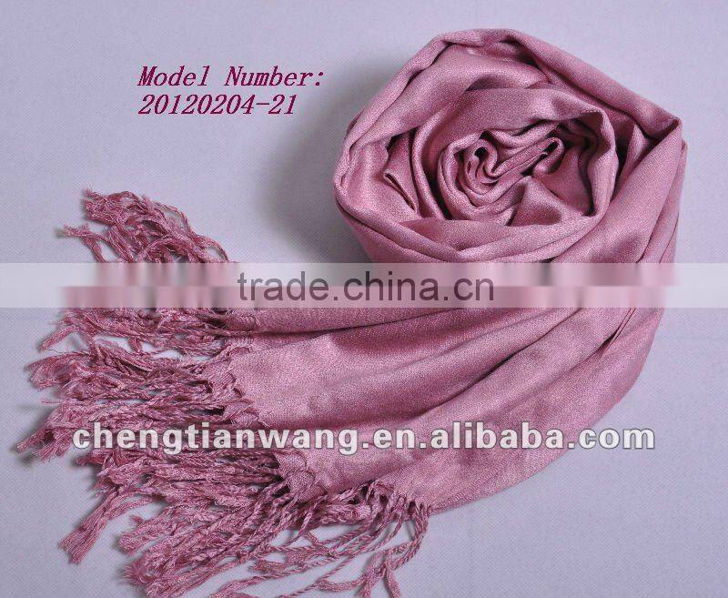100% viscose woven scarf fashion variety color 100% viscose woven scarf