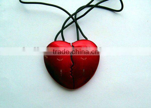 2012 hot seller! colorful Heart shape Lover's mp3 music player portable