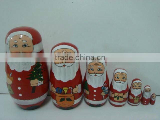 nesting doll Russian doll(christmas nesting doll)
