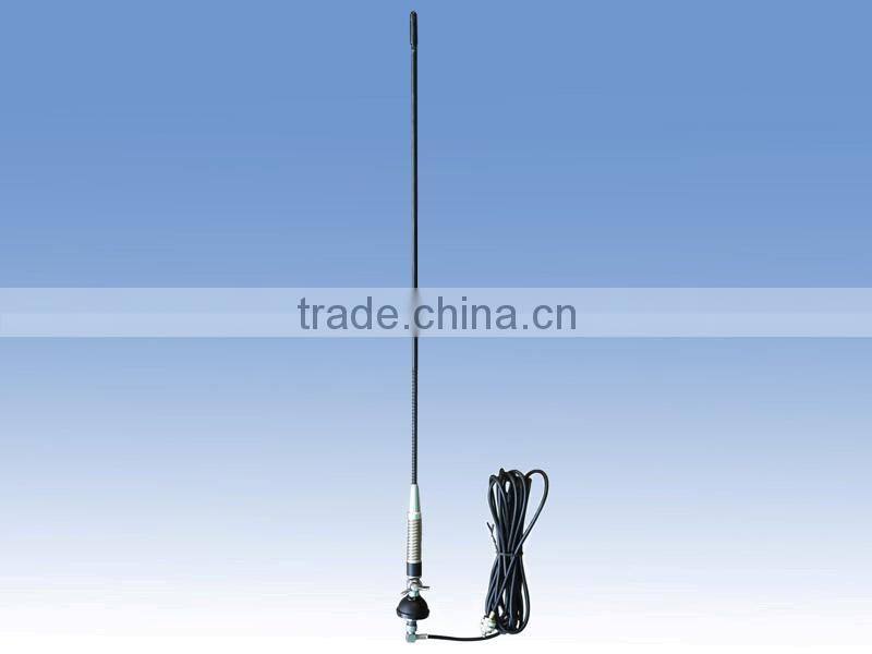 27MHz CB Antenna with magnetic base/VHF 4dBi Outdoor CB mobile car radio antenna with magnetic base mount