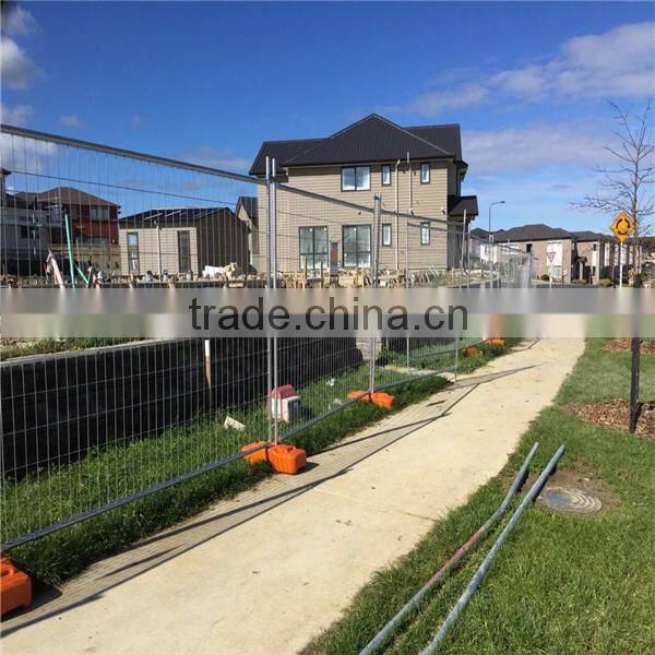 Trade Assurance hot dipped galvanized construction steel tube welded temporary fence