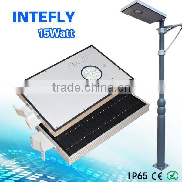 Nice Prices Of Solar Street Lights from Solar light factory and supplier 15w solar led Campus Lighting with 4-5m height pole