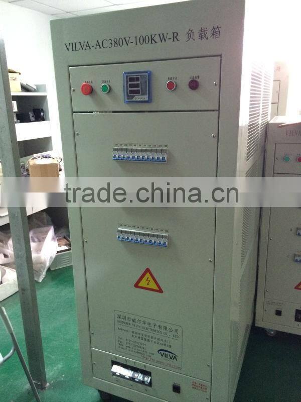 100kW 400VAC three phase variable resistive dummy load bank in stock