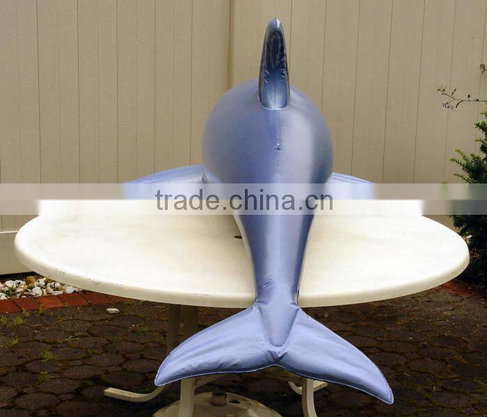 Inflatable huge dolphins toys/air filled pvc toys/novel design toys
