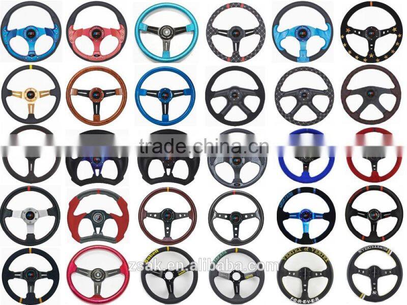 2015 fashion colorful racing car wheel game car steering wheel universal