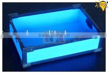 plastic broad hollow plate