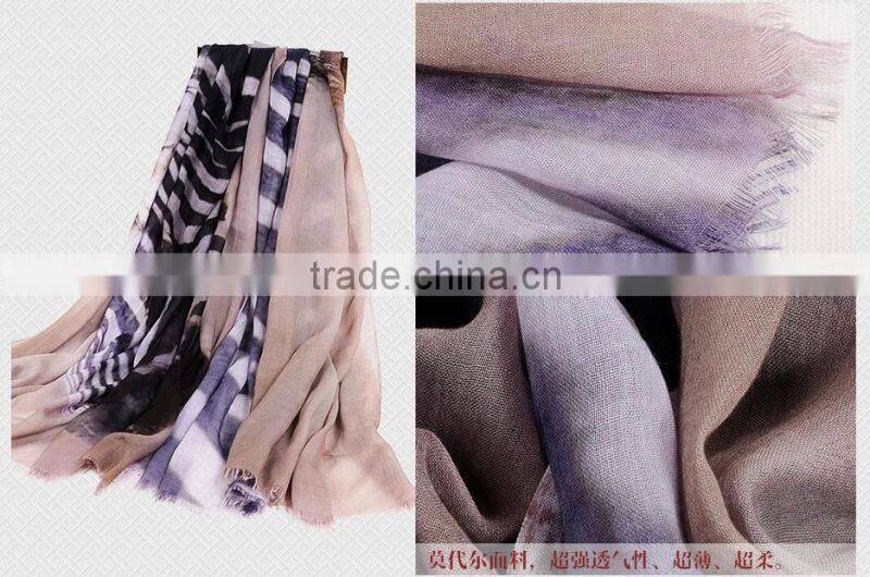 Women's Fashion Scarf Digital Printed Long Modal scarf