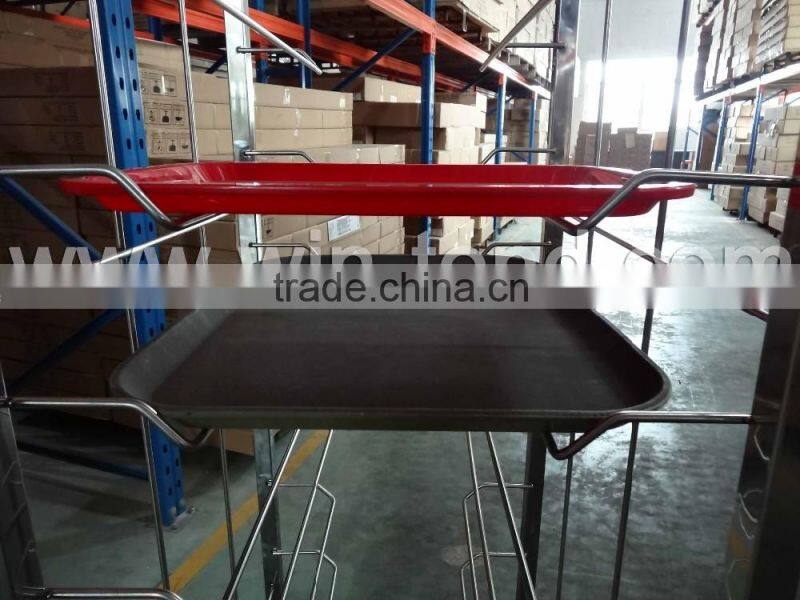 Stainless Steel 12-Tier Bakery Tray Trolley