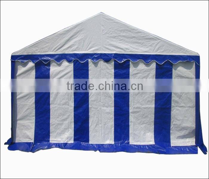4x8m heavy duty white&blue PVC wedding tents with enhanced frame, pary tents, carports