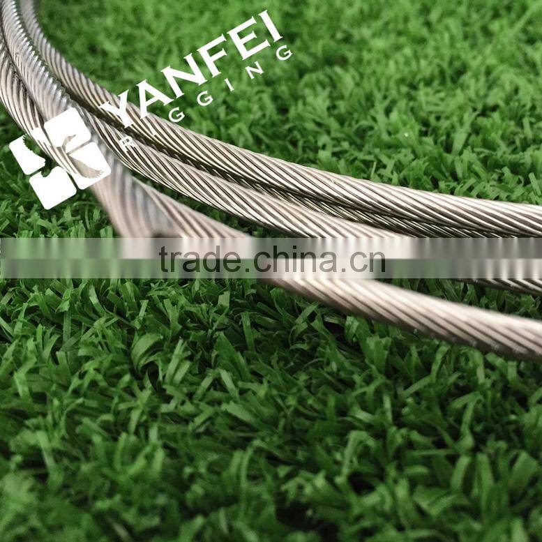 6x19 galvanized steel wire rope