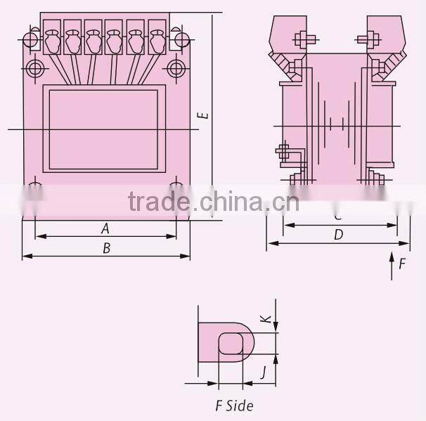 Manufacturer 2000VA Control Transformer ,RBK Isolation Transformer ,