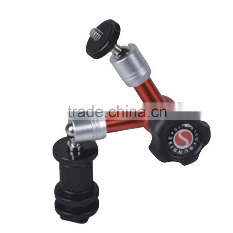 7 inch Articulating Magic Arm 1/4" Hot shoe Connector for Camera LED Light LCD Monitor