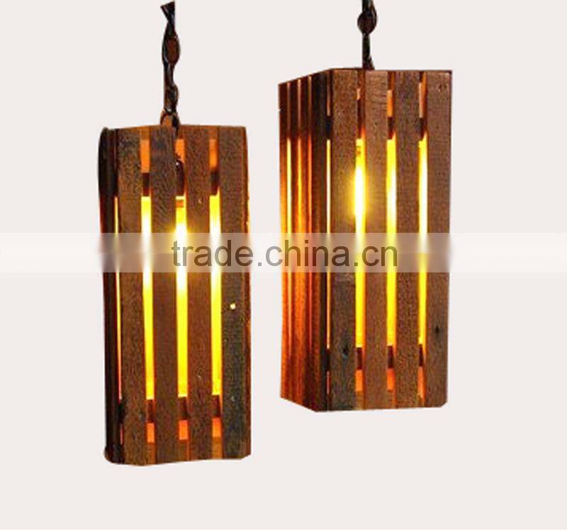 wholesale lighting wooden lampshade