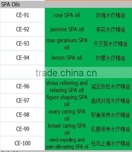 spa salon slimming massage oil