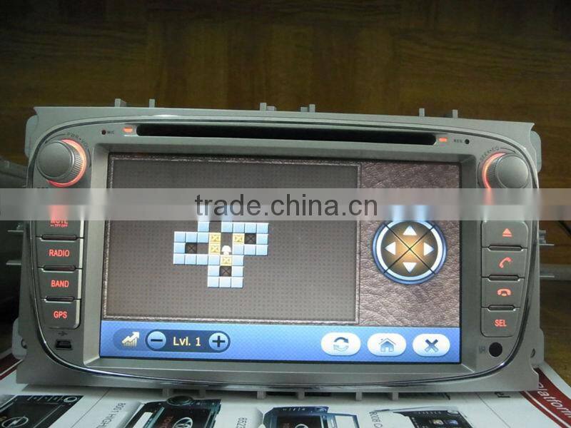 7" Win CE 6.0 car dvd player for ford focus Bluetooth GPS 3g Stereo FM Steering wheel control touch screen DH7009