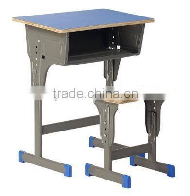School desk and chair with Square tube school furniture HXZY062