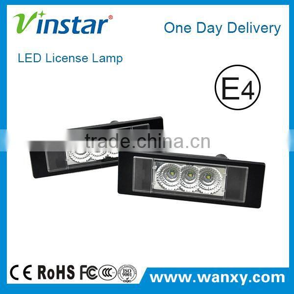 Wholesale auto part for Fiat led license plate light for Multipla for Marea Benzina/ Diesel/ Marea Bz Gamma