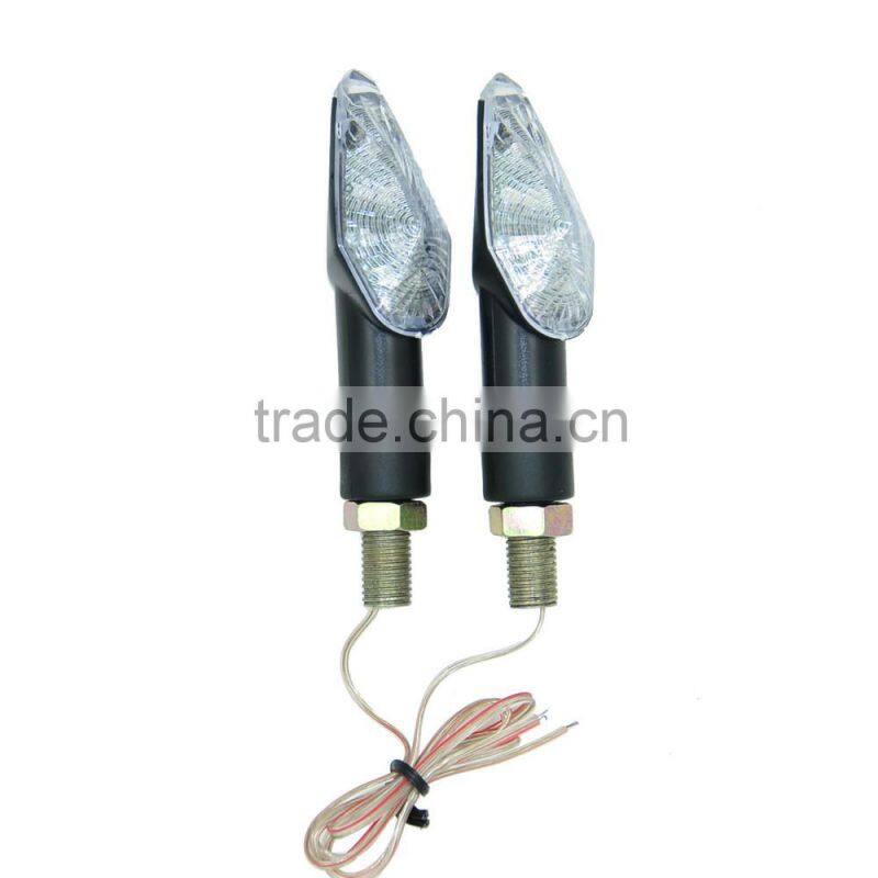 Easy install 2W 12V 9SMD LED Yellow Waterproof Motorcycle Turn Signal