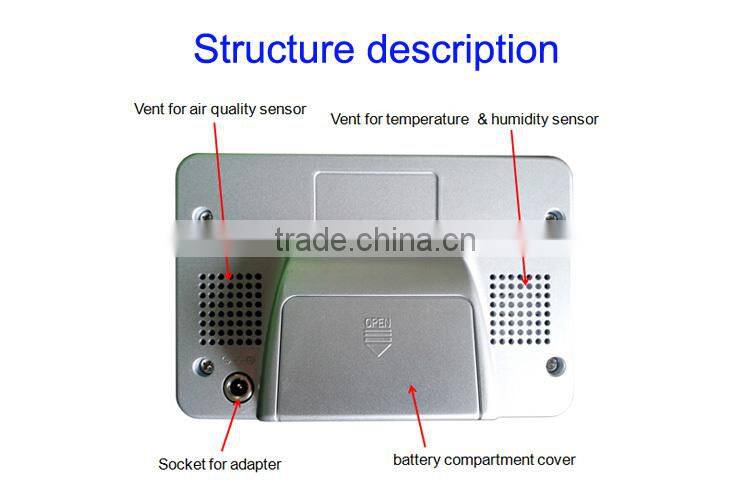wireless air quality monitor sensore di co2 sensor