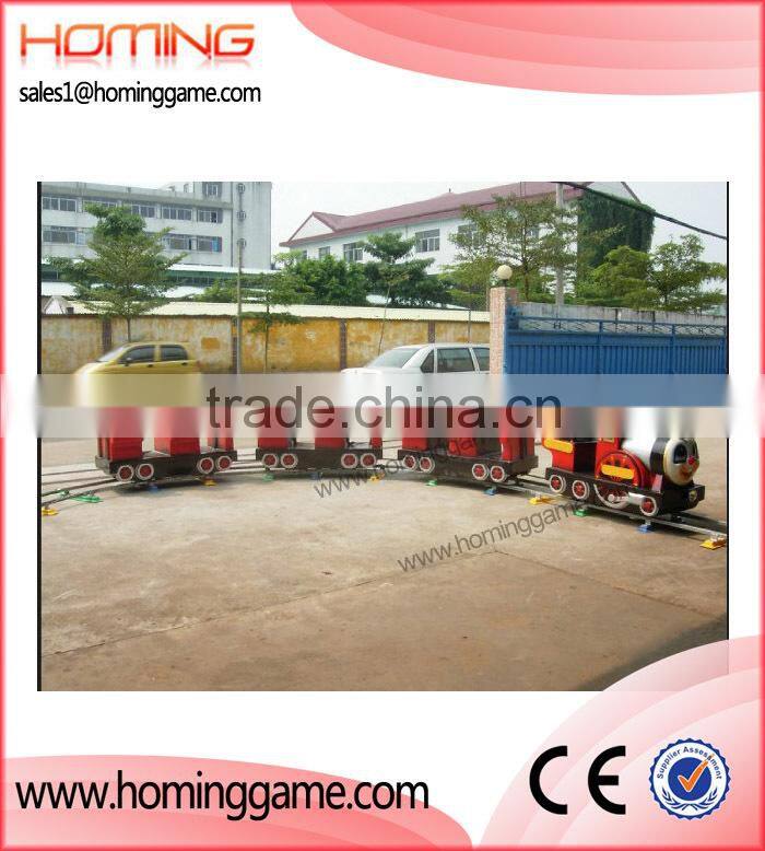 Hot sales Kiddie Track Train amusement park rides/Trackless Train game equipment