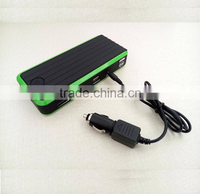 12000mAh mini jump starter power pack Multi-Function Li-Po battery jump starter for cars with USB output